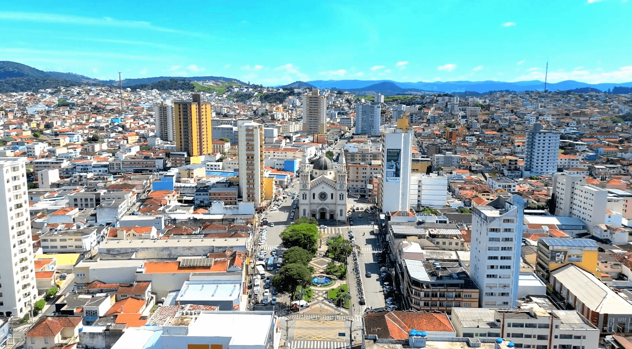 Vista de Pouso Alegre e região do Sul de Minas